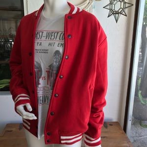 American Apparel Letterman Jacket Unisex Large